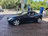 Usata Mercedes SLK200 163 CV (119 kW) 2006 Blu/azzurro Cabrio