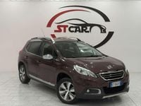 Usata Peugeot 2008 Allure 82 CV (60 kW) 2014 Marrone SUV