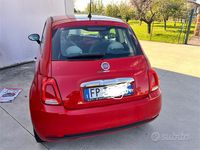 Usata Fiat 500 69 CV (50 kW) 2018 Rosso Berlina