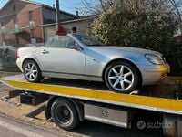 Usata Mercedes SLK200 136 CV (100 kW) 1997 Grigio Cabrio