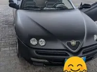Usata Alfa Romeo Spider 155 CV (114 kW) 1999 Nero Cabrio