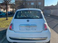 Usata Fiat 500 Lounge 95 CV (69 kW) 2013 Bianco Utilitaria