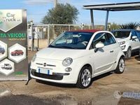 Usata Fiat 500C 69 CV (50 kW) 2015 Bianco Cabrio