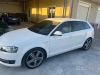 Usata Audi A3 Sportback Ambiente 170 CV (125 kW) 2011 Bianco Utilitaria