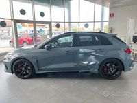 Usata Audi RS3 Ambiente 400 CV (294 kW) 2023 Grigio Berlina