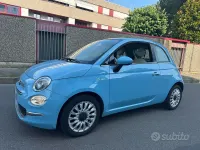 Usata Fiat 500 Lounge 69 CV (50 kW) 2016 Bluazzurro Berlina