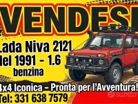 Usata Lada niva 75 CV (55 kW) 1991 Rosso SUV