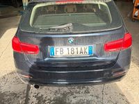 Usata BMW 316 Luxury Line 116 CV (85 kW) 2015 Blu Station wagon