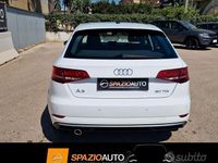 Usata Audi A3 Sport 116 CV (85 kW) 2018 Bianco Berlina