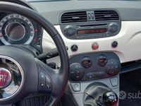 Usata Fiat 500C Lounge 95 CV (69 kW) 2012 Bianco Cabrio