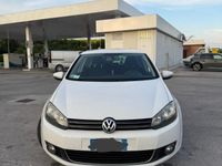 Usata VW Golf VI Highline 125 CV (91 kW) 2010 Bianco Utilitaria