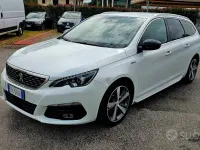 Usata Peugeot 308 GT-line 131 CV (96 kW) 2020 Bianco Station wagon