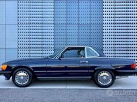 Usata Mercedes SL500 245 CV (180 kW) 1988 Blu pastello Cabrio