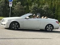 Usata Mercedes E350 Executive 231 CV (169 kW) 2010 Bianco Cabrio