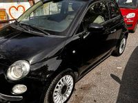 Usata Fiat 500 Lounge 75 CV (55 kW) 2009 Nero Cabrio