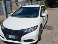 Usata Honda Civic 110 CV (80 kW) 2014 Bianco Station wagon