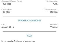 Usata Opel Meriva 120 CV (88 kW) 2015 Grigio Monovolume