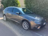 Usata Seat Leon ST Business 105 CV (77 kW) 2014 Grigio Station wagon