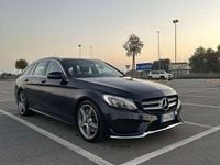 Usata Mercedes C250 Premium 204 CV (150 kW) 2015 Blu/azzurro Station wagon