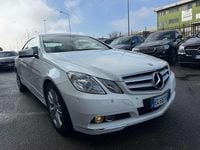 Usata Mercedes E250 Avantgarde 204 CV (150 kW) 2010 Bianco Coupé