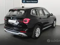 Usata BMW X3 184 CV (135 kW) 2022 Nero SUV