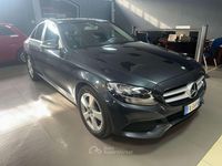 Usata Mercedes C180 Premium 116 CV (85 kW) 2015 Grigio Berlina