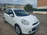 Usata Nissan Micra Acenta 80 CV (58 kW) 2014 Bianco Utilitaria