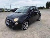Usata Fiat 500 85 CV (62 kW) 2011 Nero Utilitaria