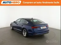 Usata Audi A5 Sport 190 CV (139 kW) 2018 Blu Coupé
