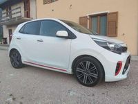 Usata Kia Picanto GT-Line 84 CV (61 kW) 2017 Bianco Utilitaria