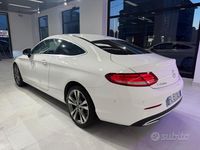 Usata Mercedes C220 Premium 170 CV (125 kW) 2017 Bianco Coupé