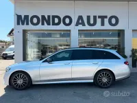 Usata Mercedes E220 AMG line 194 CV (142 kW) 2018 Grigio Station wagon