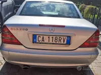 Usata Mercedes SLK200 163 CV (119 kW) 2002 Grigio Cabrio