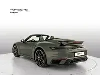 Usata Porsche 911 Turbo S Cabriolet 650 CV (478 kW) 2024 Verde Cabrio