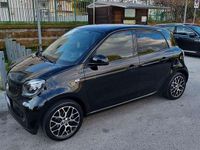 Usata Smart ForFour Passion 71 CV (52 kW) 2017 Nero Utilitaria