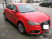 Usata Audi A1 Ambition 86 CV (63 kW) 2011 Rosso Utilitaria