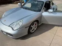 Usata Porsche 996 Turbo 420 CV (308 kW) 2001 Grigio Berlina
