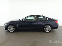 Usata BMW 420 Coupé Luxury Line 184 CV (135 kW) 2015 Blu Coupé