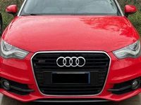 Usata Audi A1 Ambition 105 CV (77 kW) 2011 Rosso Utilitaria