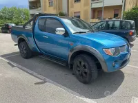 Usata Mitsubishi L200 136 CV (100 kW) 2006 Blu Pick-up