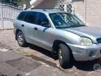 Usata Hyundai Santa Fe 145 CV (106 kW) 2002 Grigio SUV