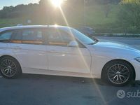Usata BMW 318 116 CV (85 kW) 2013 Bianco Station wagon