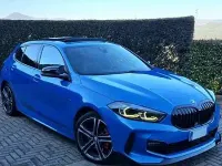 Usata BMW 118 M Performance 150 CV (110 kW) 2022 Blu Utilitaria