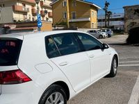 Usata VW Golf VII 110 CV (80 kW) 2015 Bianco Berlina