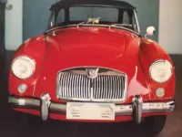 Usata MG MGA 72 CV (52 kW) 1958 Rosso Cabrio