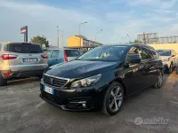 Usata Peugeot 308 GT-line 131 CV (96 kW) 2019 Nero Station wagon