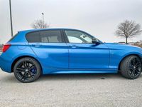 Usata BMW 118 M Sport 150 CV (110 kW) 2018 Blu Utilitaria
