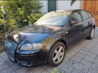 Usata Audi A3 102 CV (75 kW) 2007 Nero Utilitaria