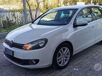 Usata VW Golf VI Sportline 140 CV (102 kW) 2011 Bianco Utilitaria