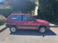 Usata Fiat Panda 4x4 50 CV (36 kW) 1991 Rosso Utilitaria